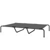 Elevated Dog Bed for Large Breeds Gray 60"L